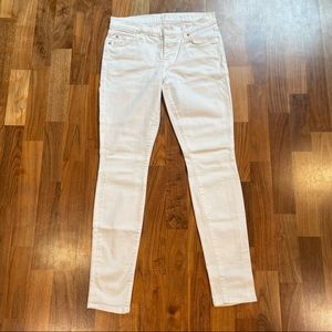 7 for All Mankind “The Skinny” white skinny jean